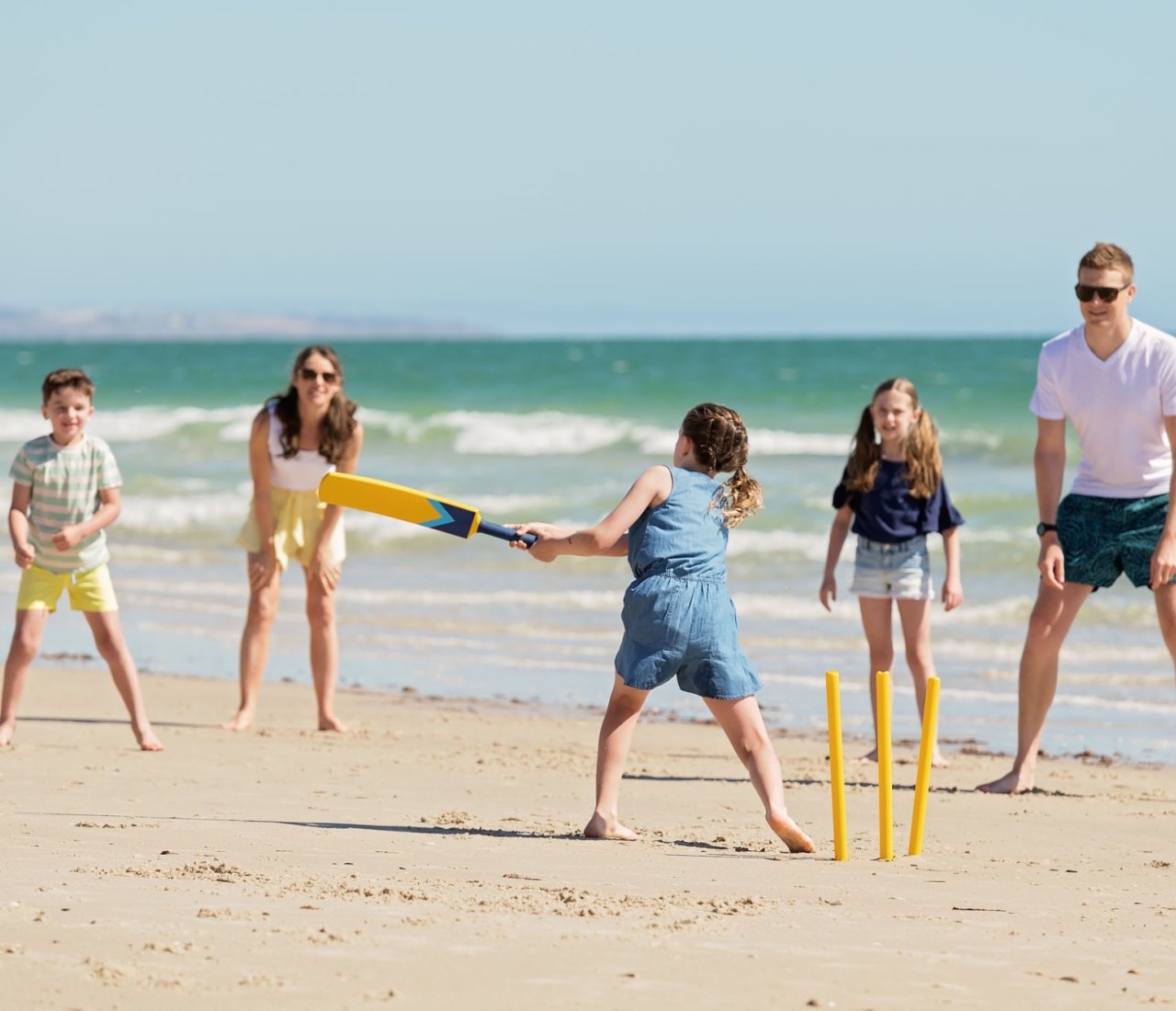 Beach Cricket  West Beach Parks